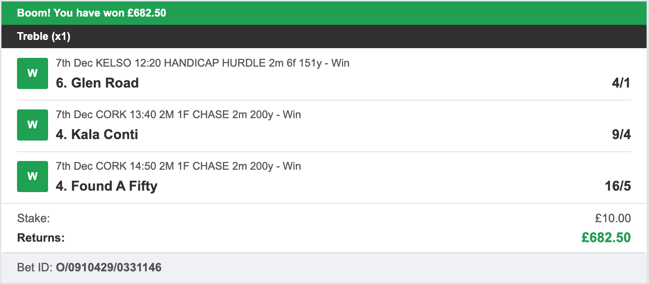 Supreme Handicap - Winner Multi - 2025-12-07